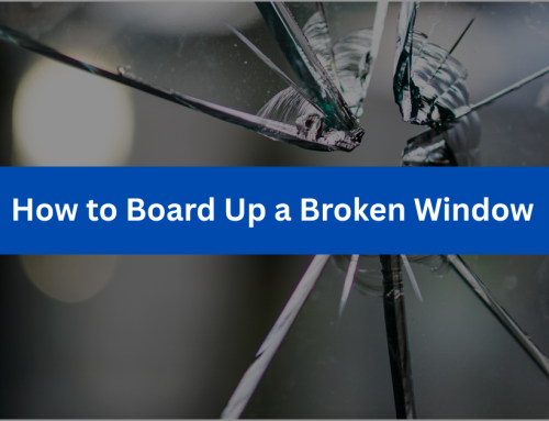 How to Board Up a Broken Window